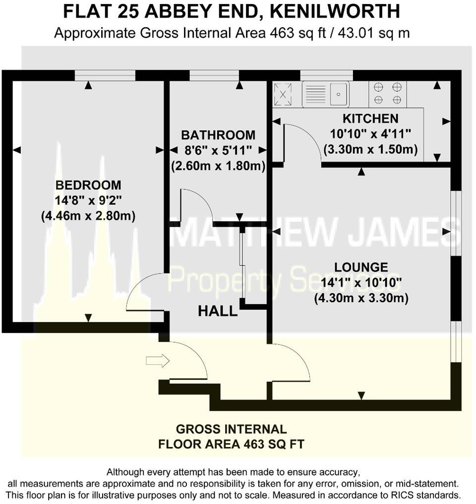 Abbey Court, Abbey End, Kenilworth * No Chain* floorplan