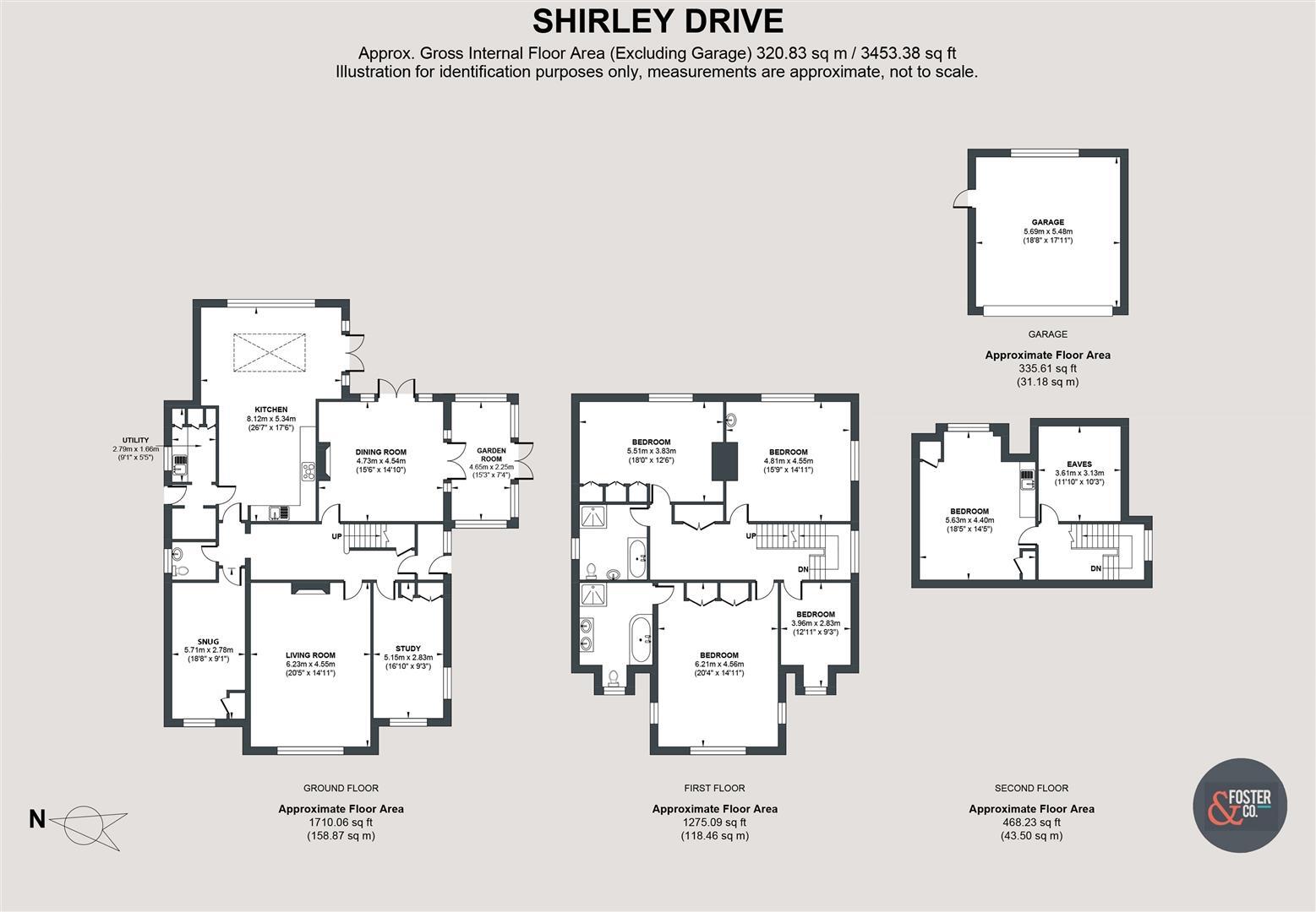 Shirley Drive, Hove floorplan