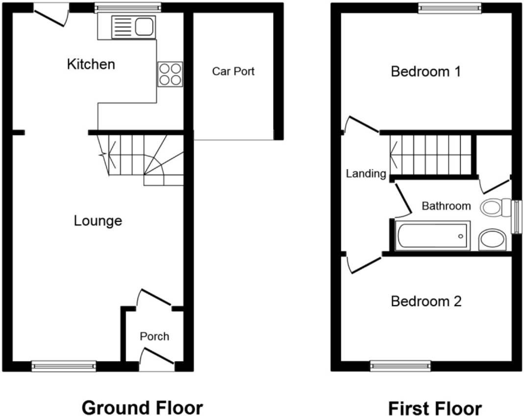 Holbein Close, Bedworth, Warwickshire, CV12 floorplan