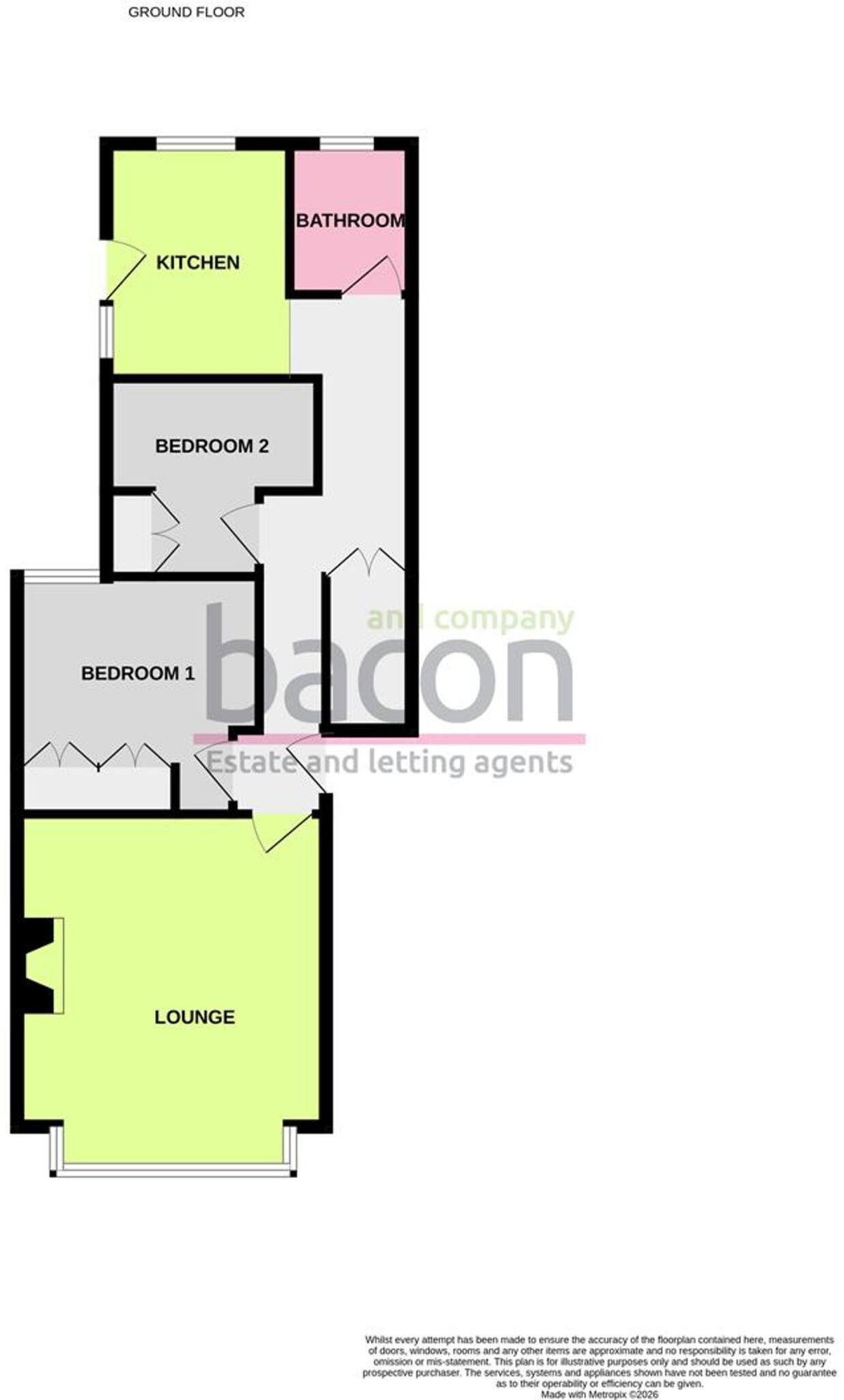 Browning Road, Worthing, BN11 floorplan
