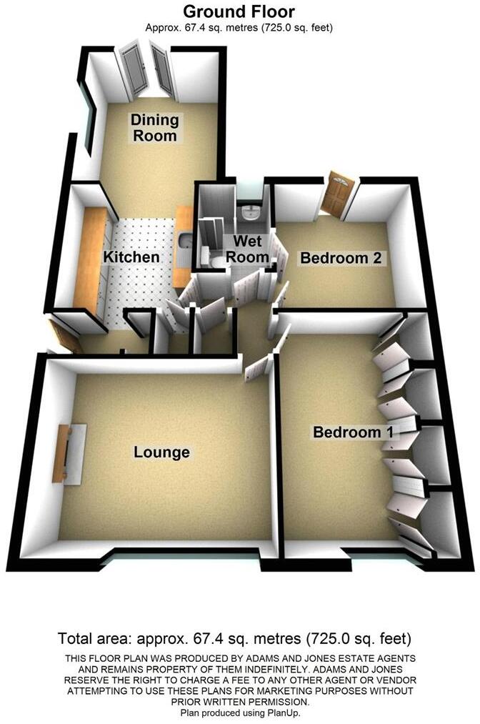 Fleetwood Close, Market Harborough floorplan
