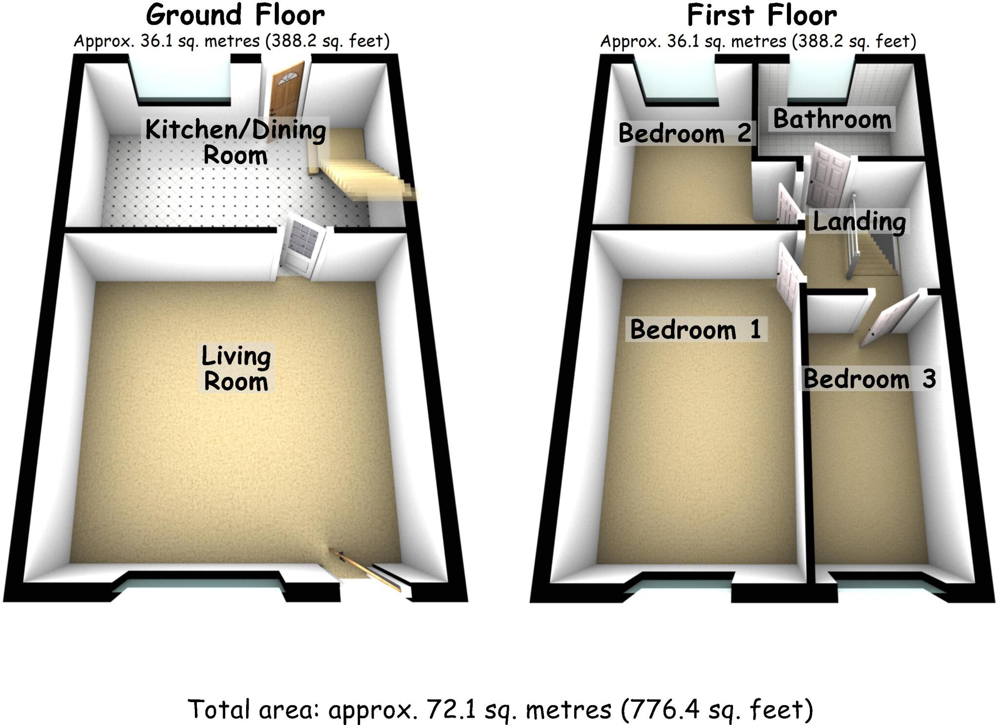 Huddersfield Road, Diggle, Oldham, Greater Manchester, OL3 floorplan