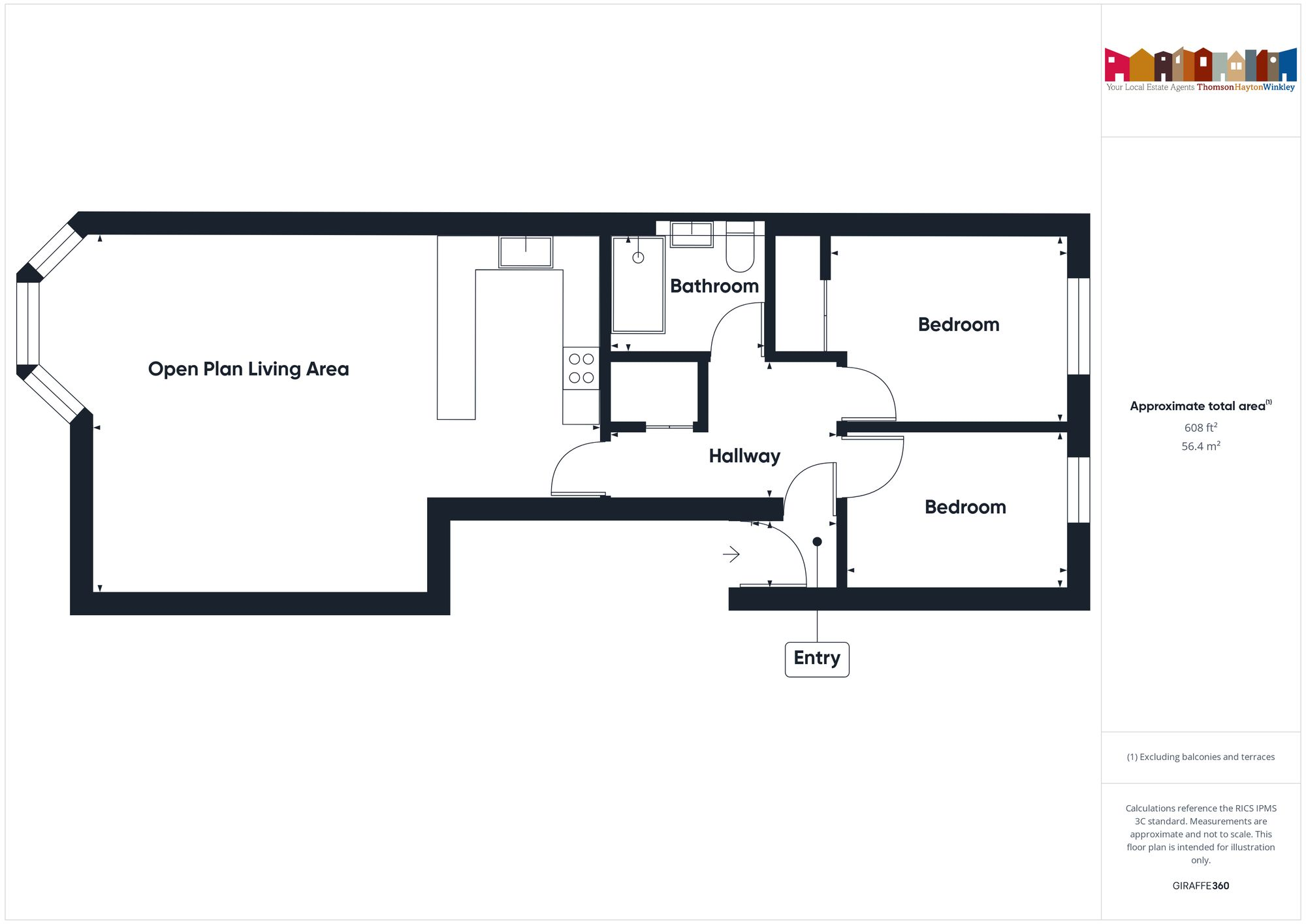 18 Cumbria Court, College Road, Windermere floorplan