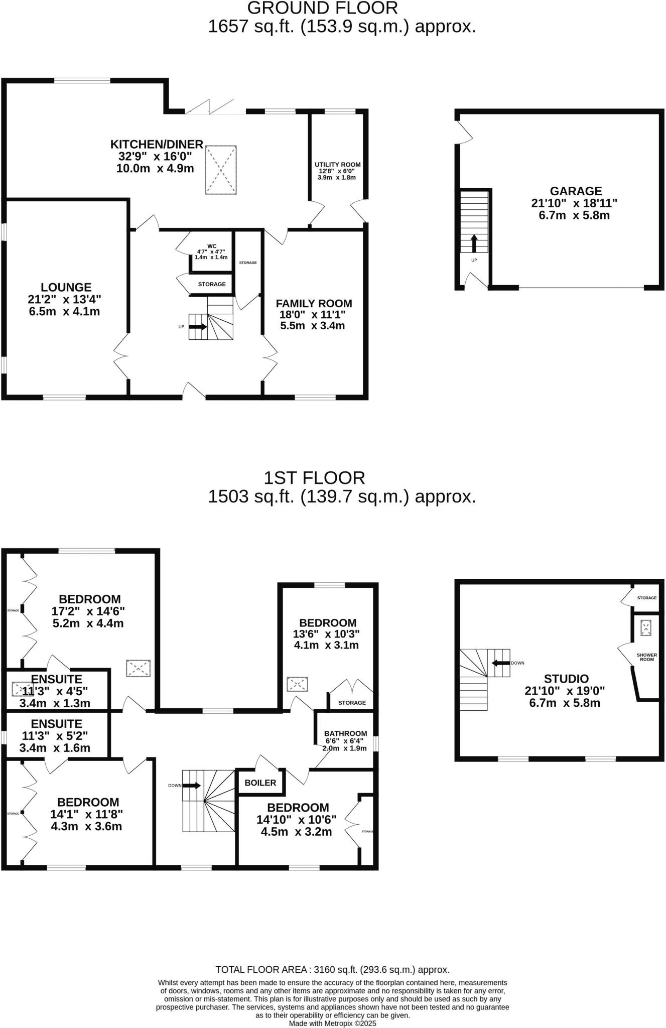 Osprey House, Medbourne floorplan
