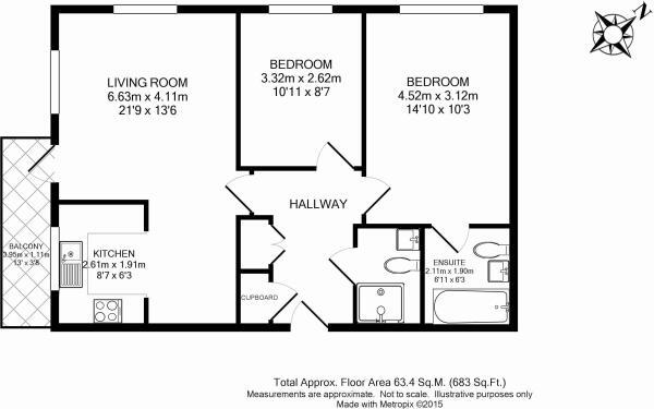 Park View Road, Leatherhead, Surrey, KT22 floorplan