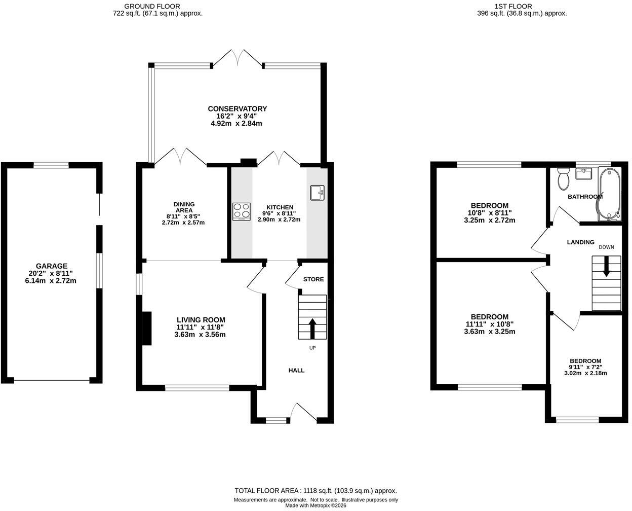 Bardeswell Close, Brentwood floorplan
