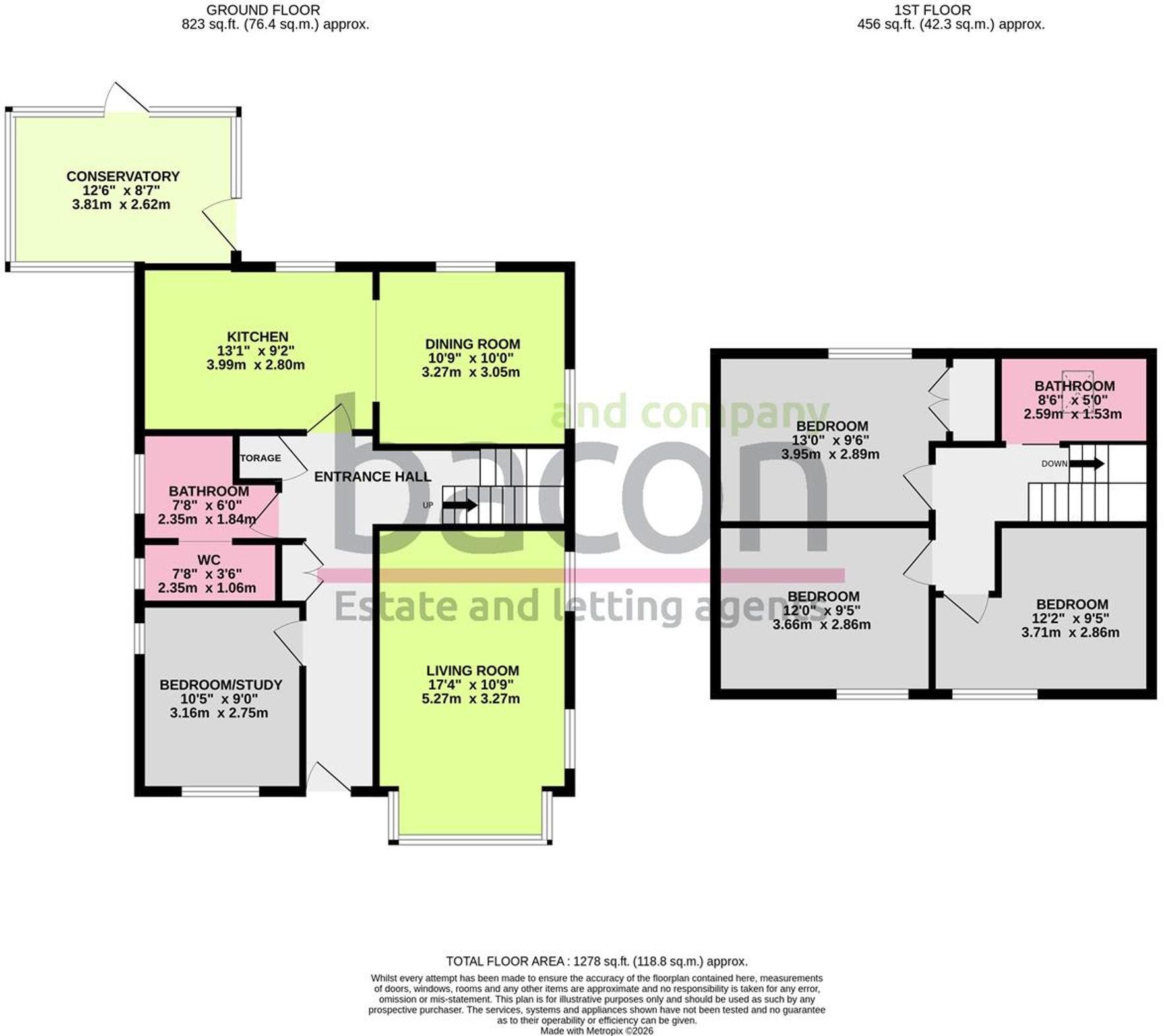 Church Close, Lancing, BN15 floorplan