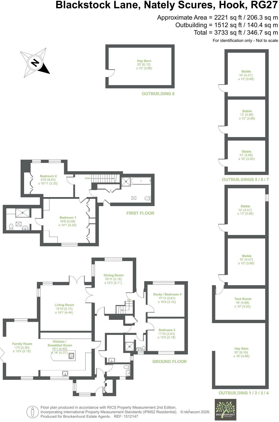 Blackstock Lane, Nately Scures floorplan