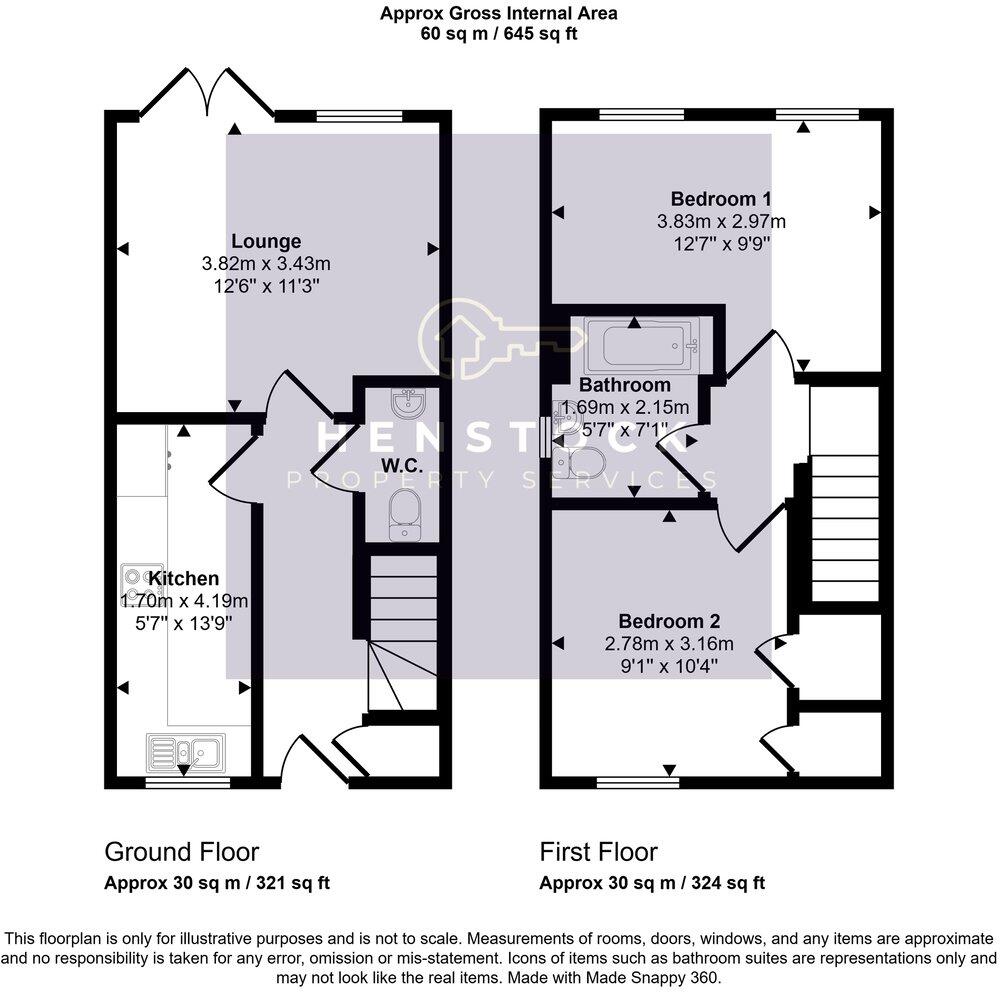 Latrigg Crescent, Middleton, Manchester, M24 floorplan