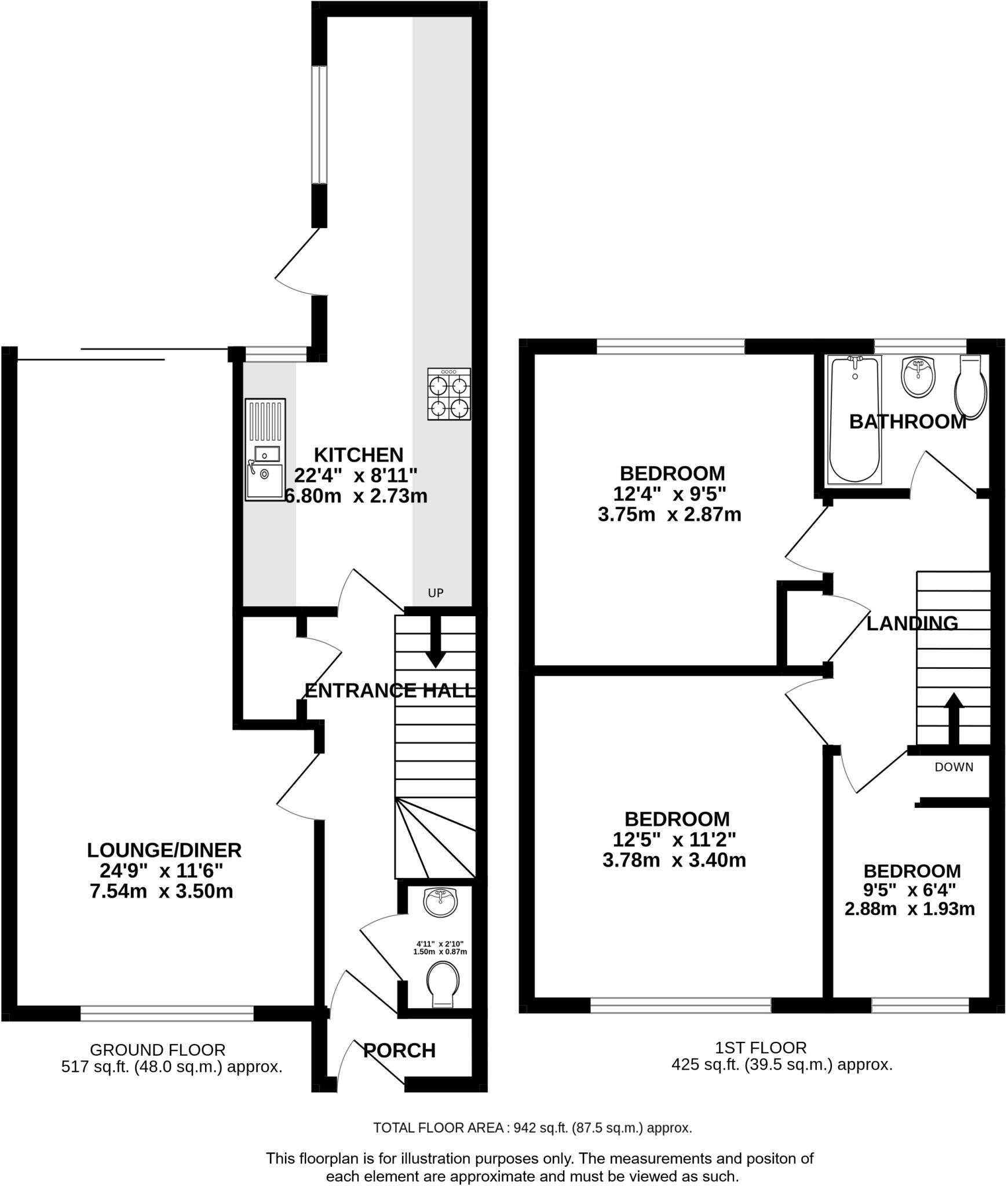 Sherwoods Rise, Harpenden, Hertfordshire, AL5 floorplan