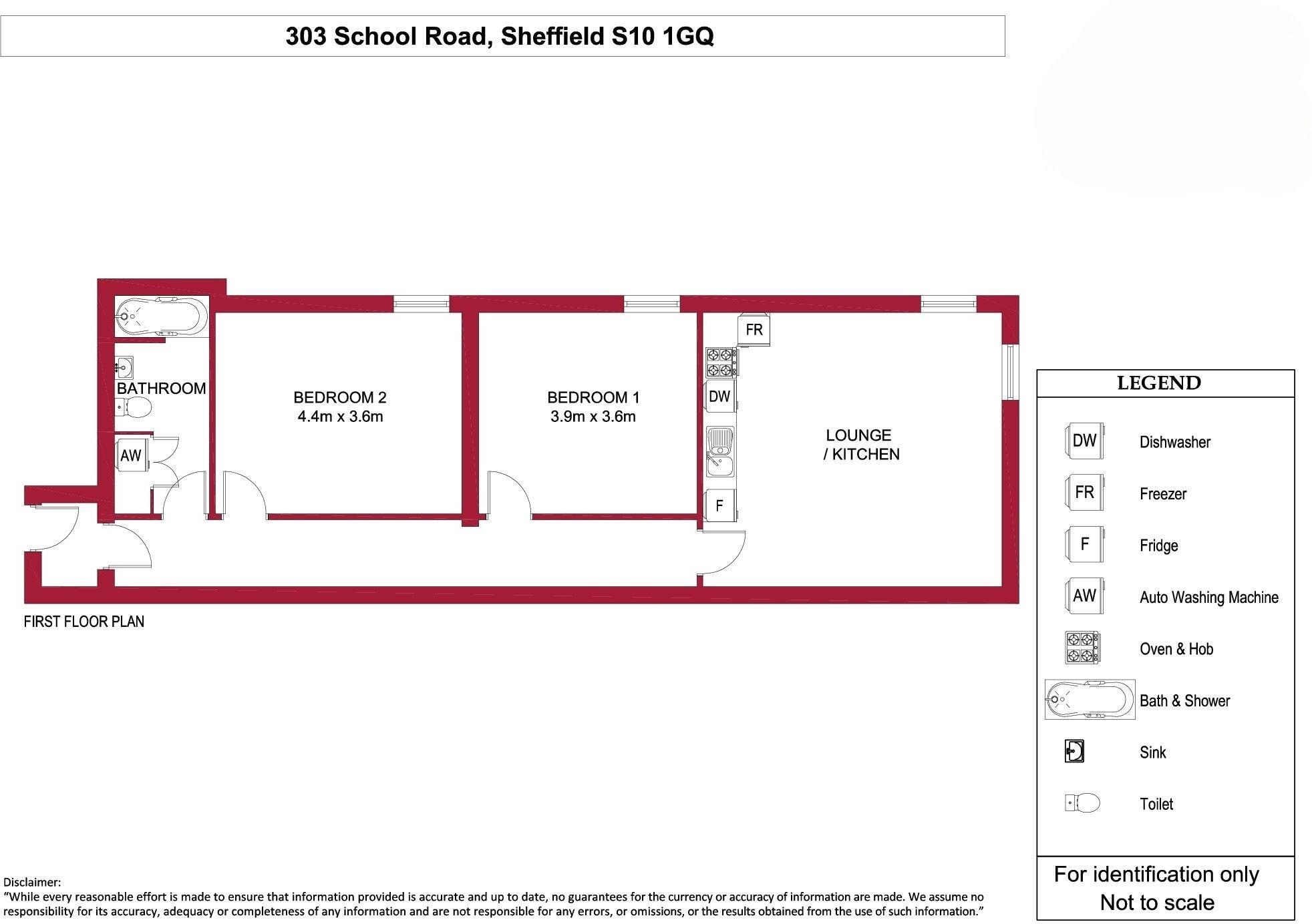 School Road, Crookes, S10 floorplan