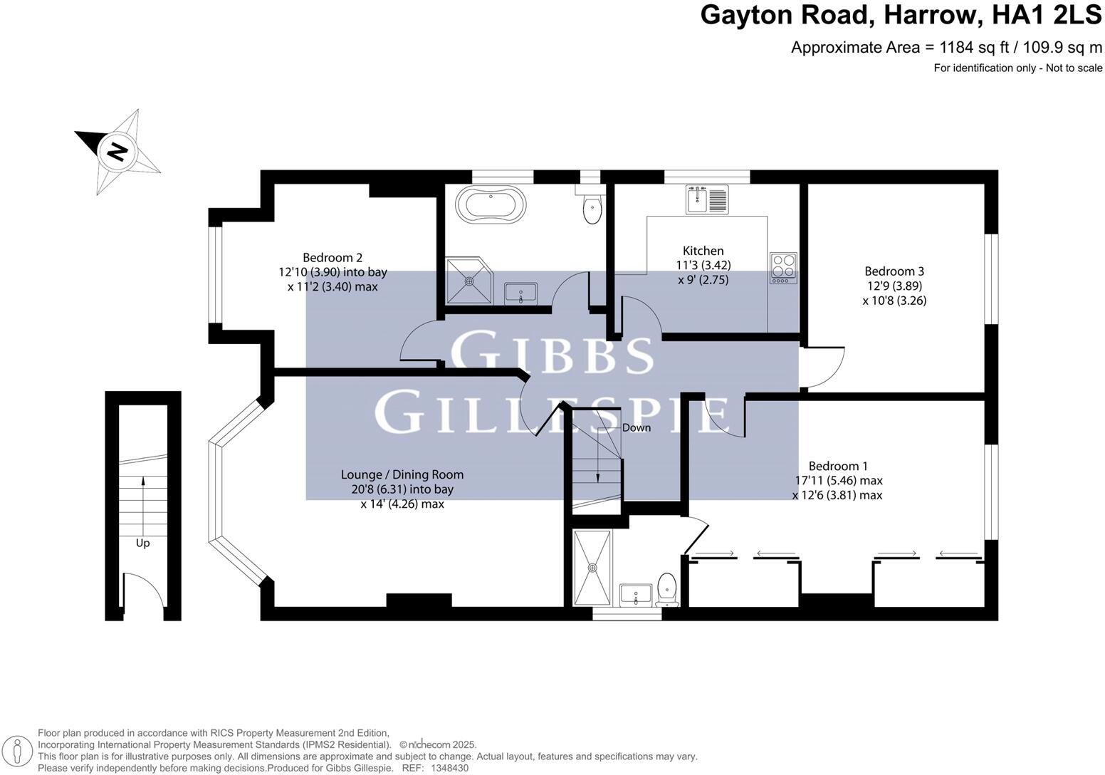 Gayton Road, Harrow floorplan