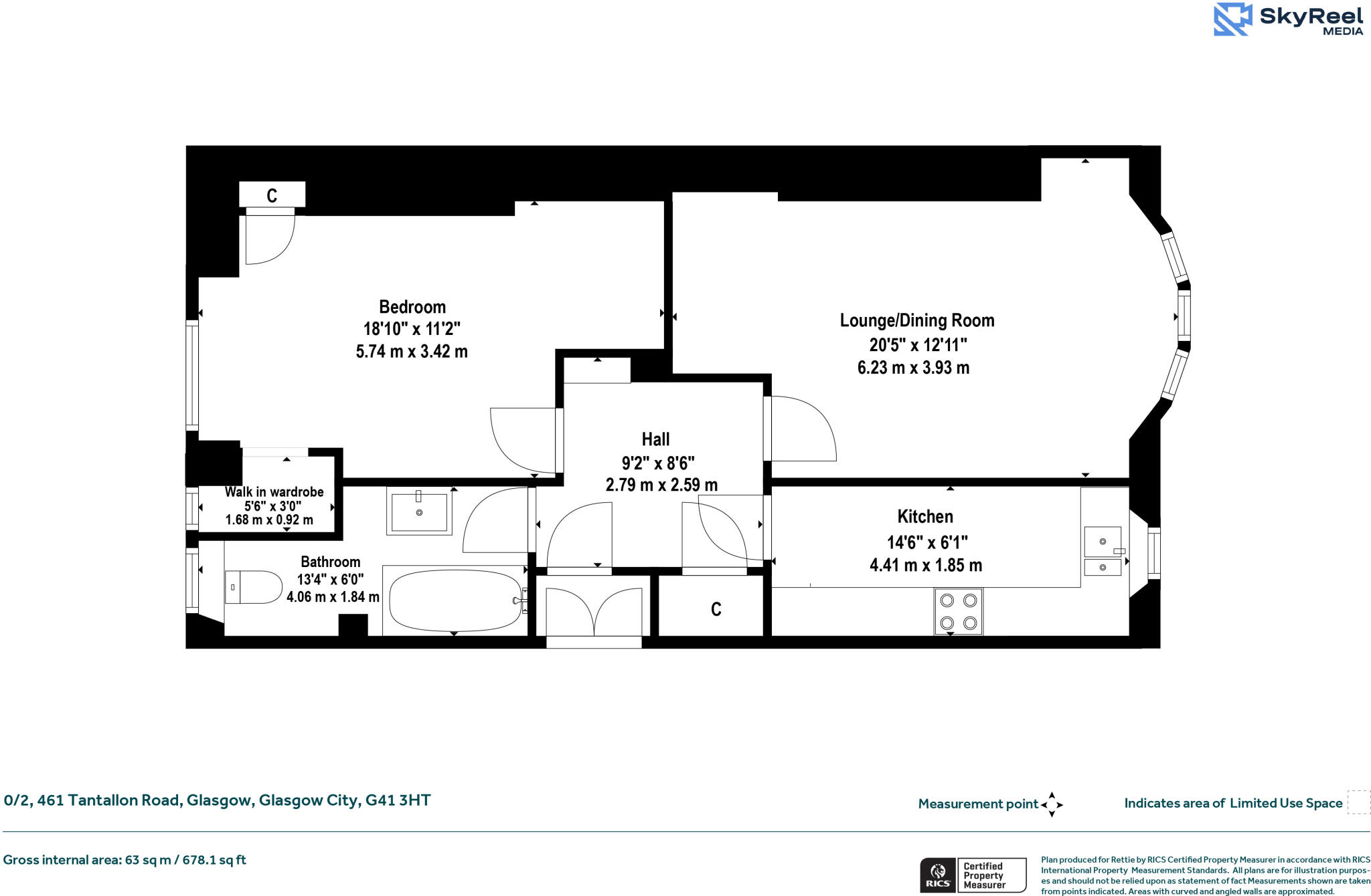 Tantallon Road, Glasgow, Glasgow City floorplan