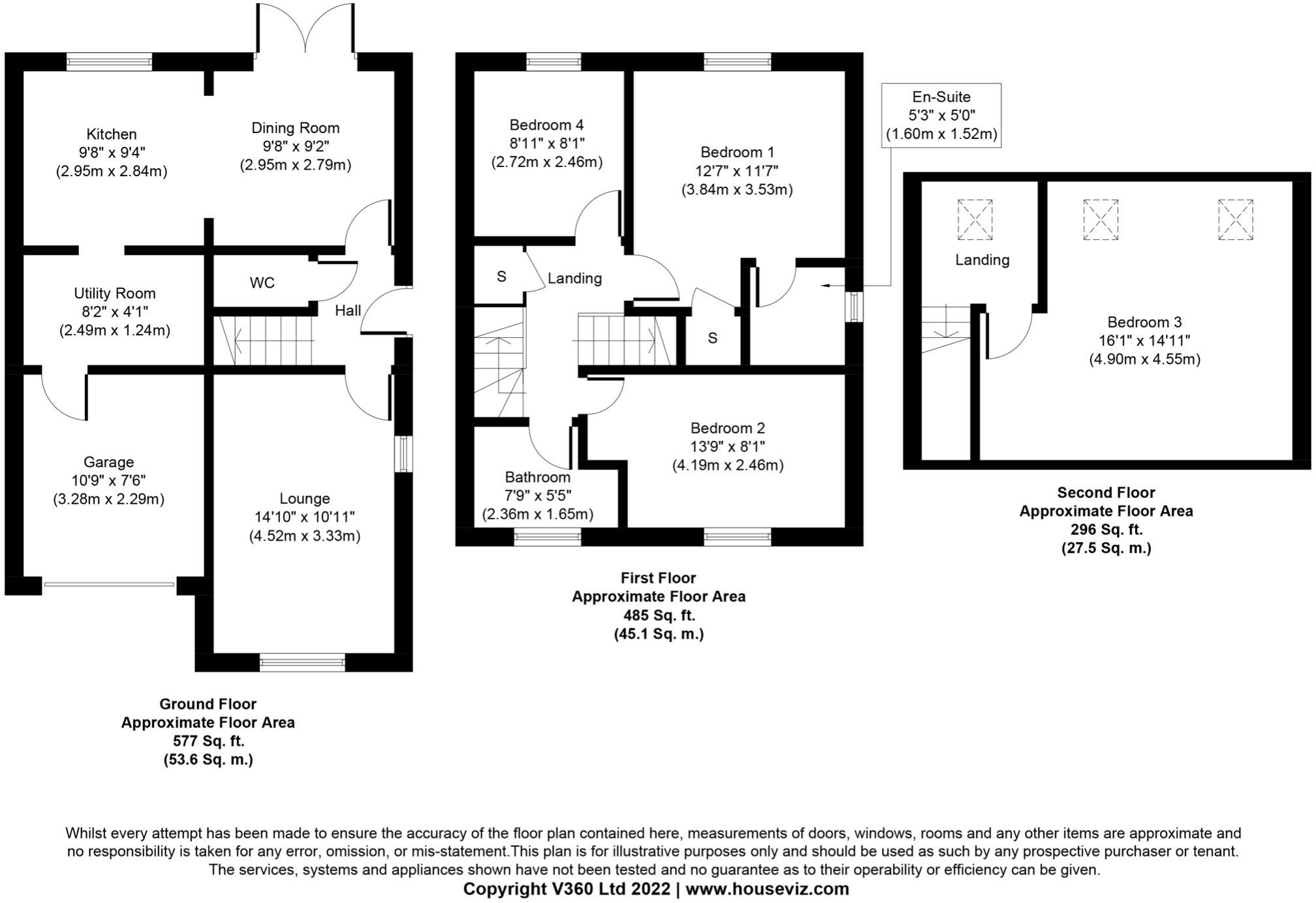 23, Green Close, Paulton, Bristol, Somerset, BS39 floorplan