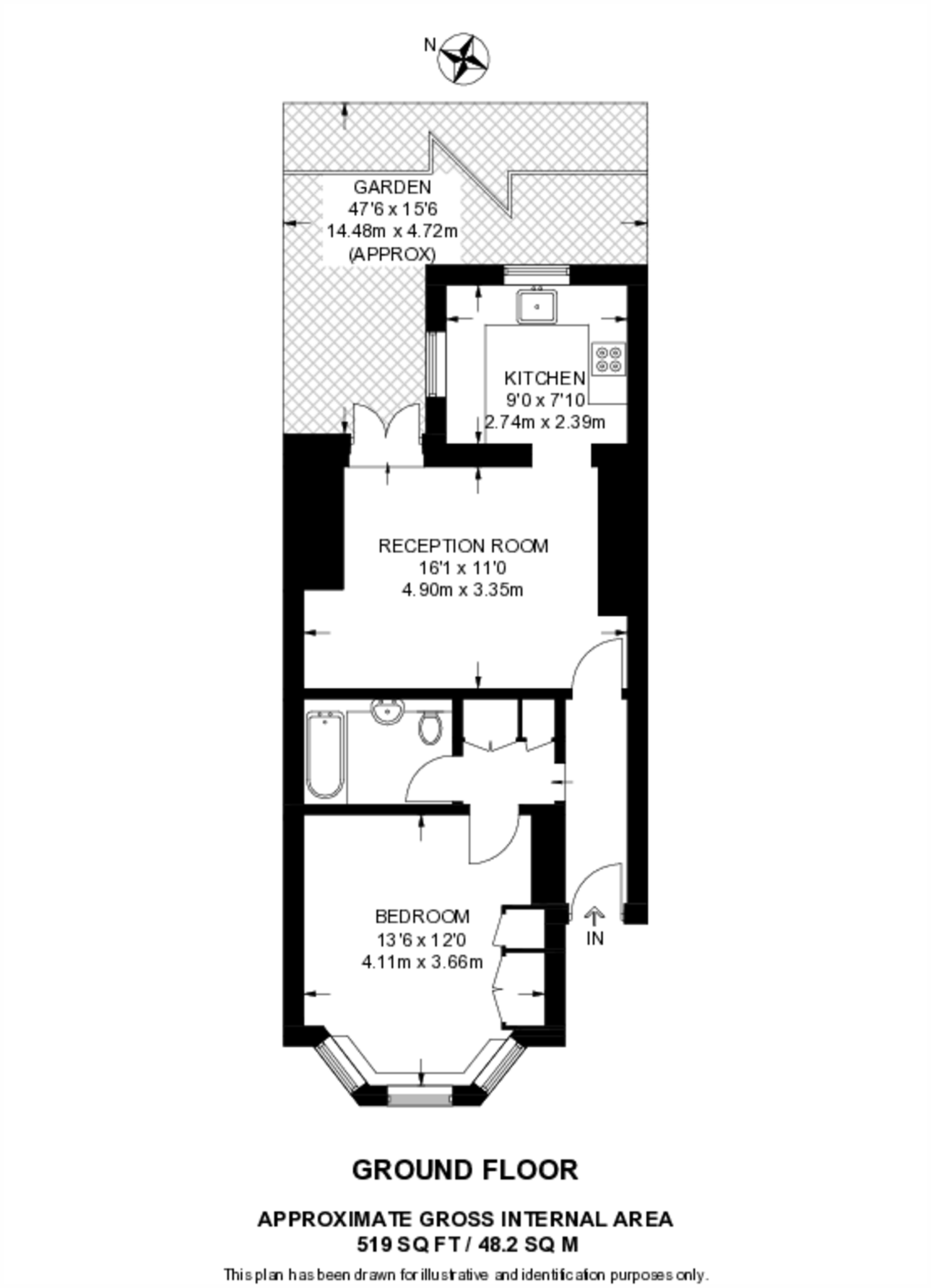 Lavender Gardens, Battersea, London, SW11 floorplan