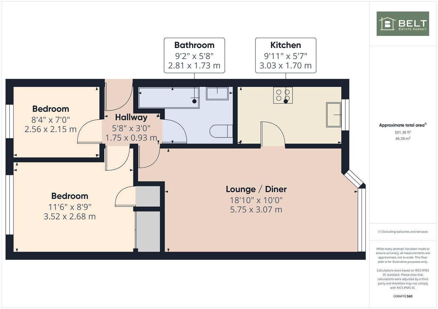 Alexandra Court, Bridlington floorplan