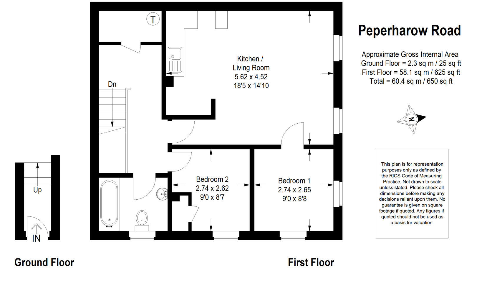 Peperharow Road, Godalming floorplan