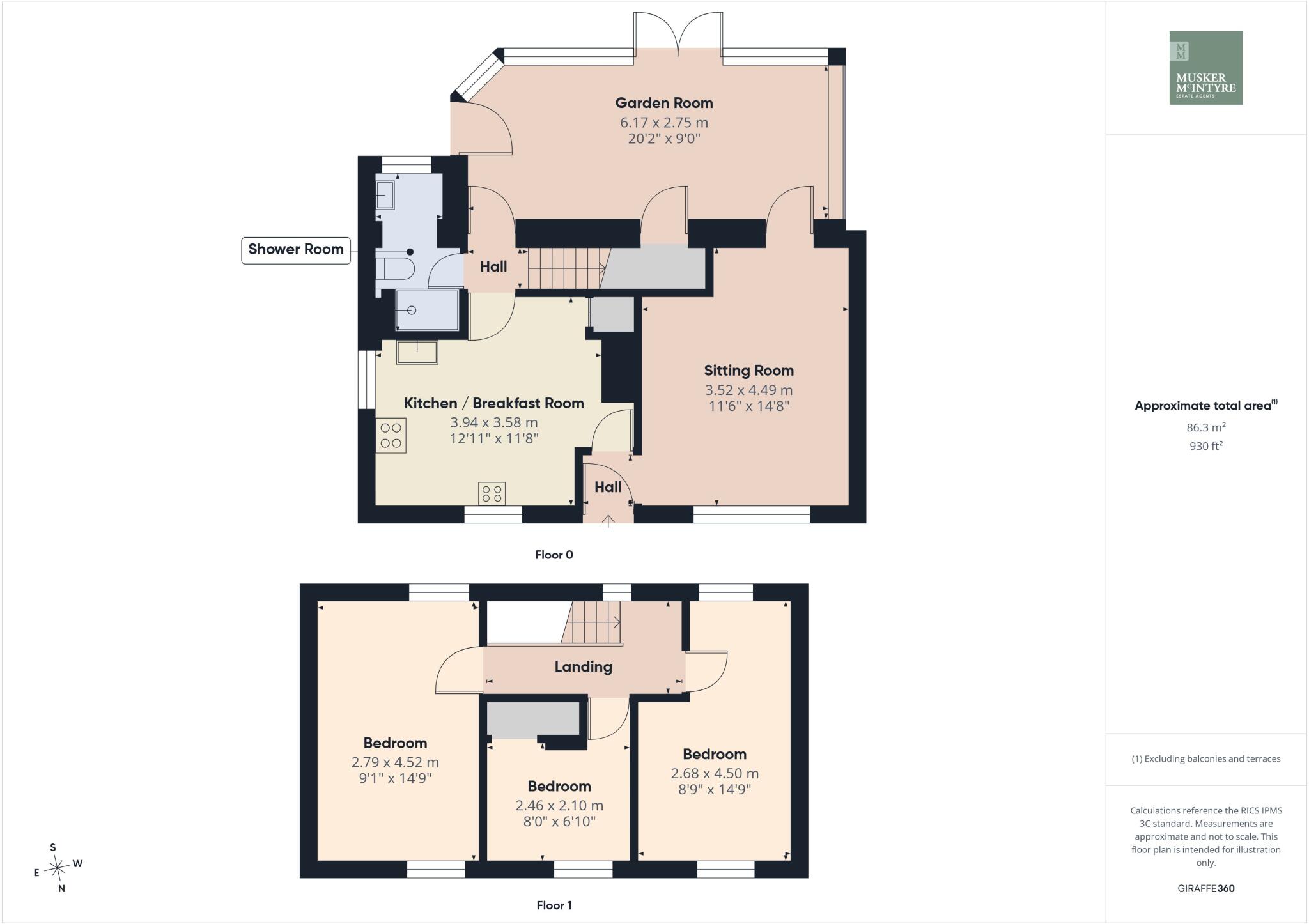 Queensway, Earsham floorplan