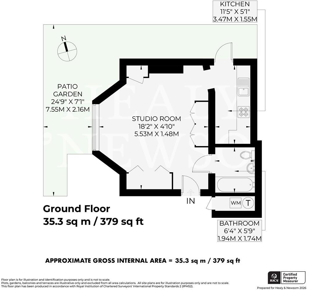 Kingsway, Hove floorplan