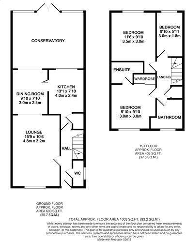 Howes Drive, Marston Moretaine floorplan