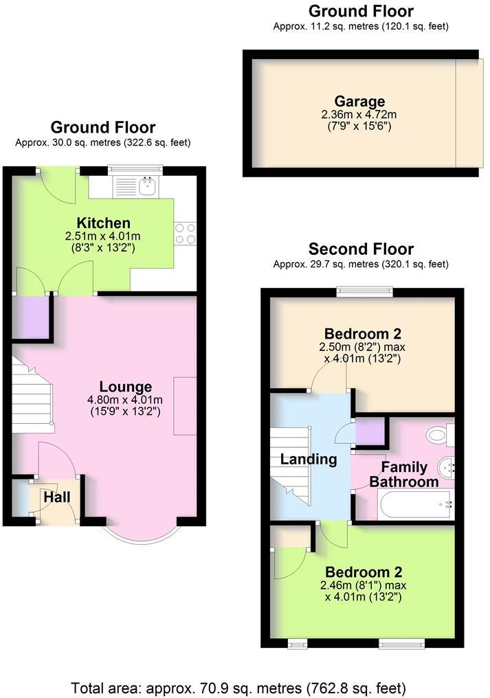 Bowling Green Court, Winnington, Northwich floorplan