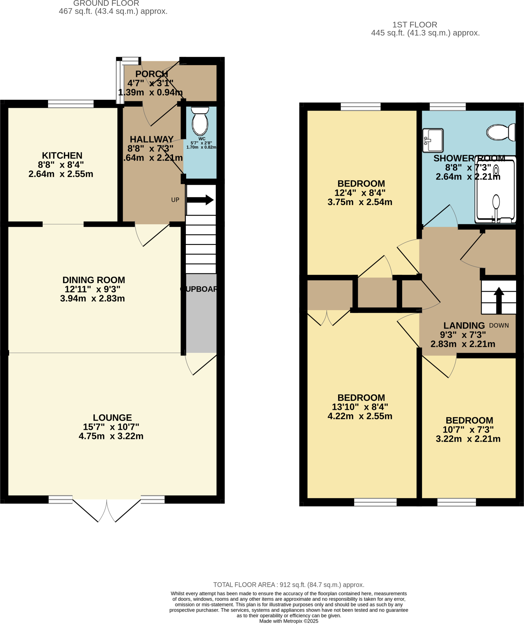 Underhill, Romiley floorplan