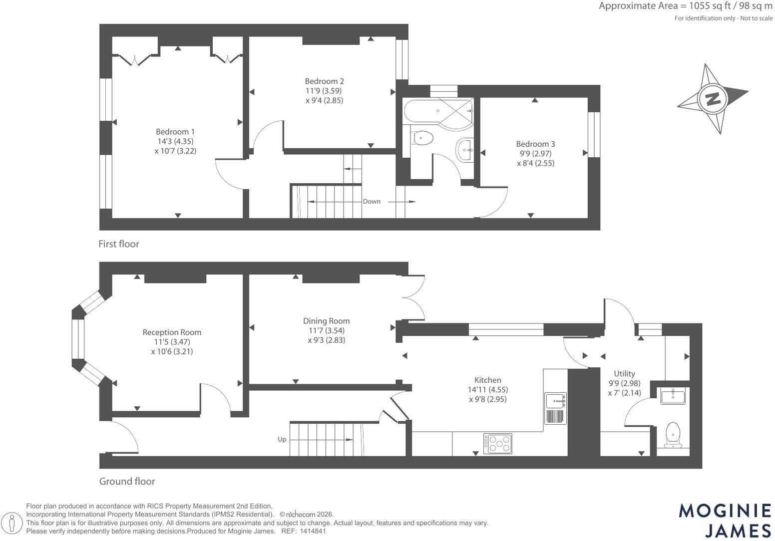 Westmoreland Street, Canton, Cardiff floorplan
