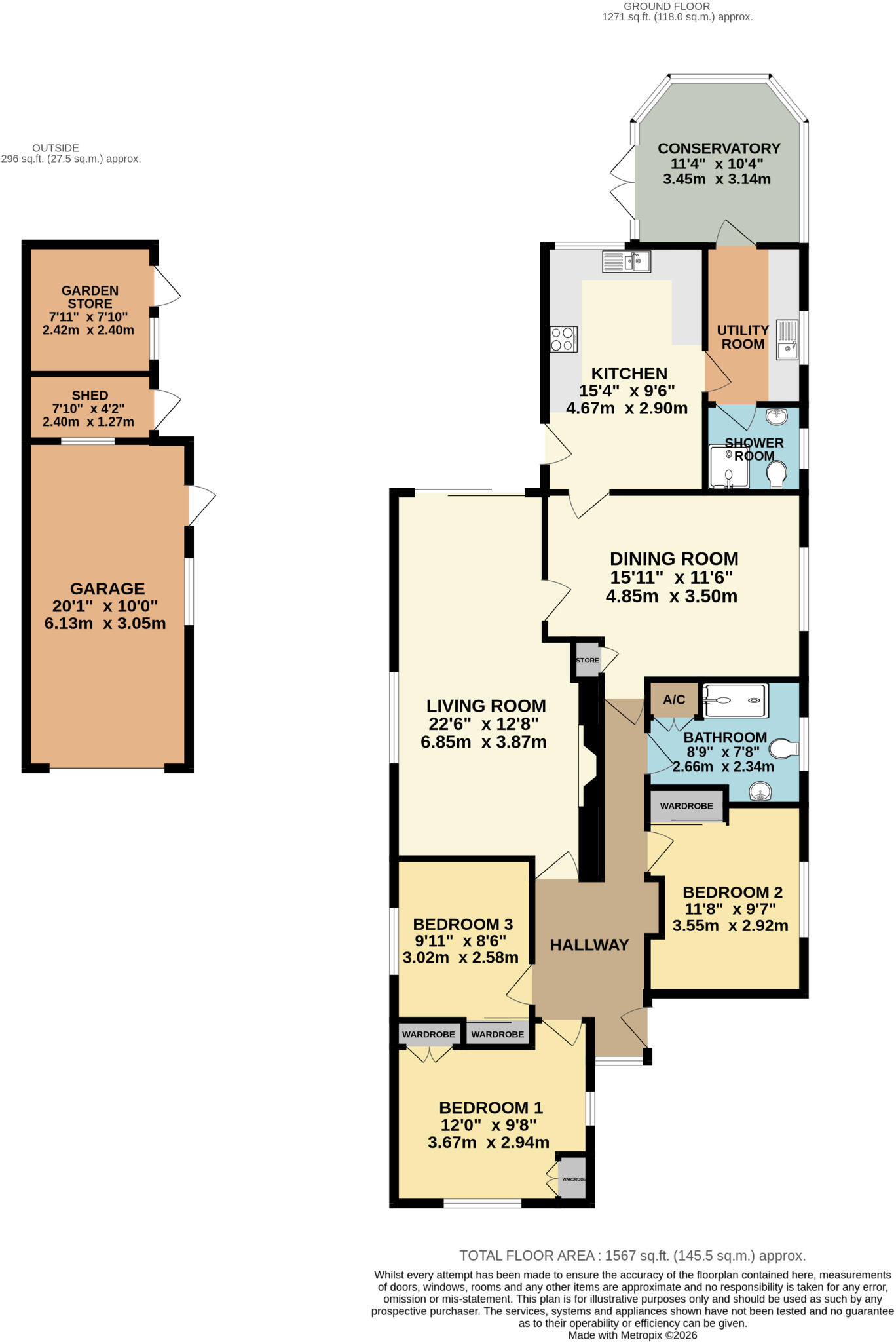 Heath Road South, Locks Heath, Hampshire floorplan