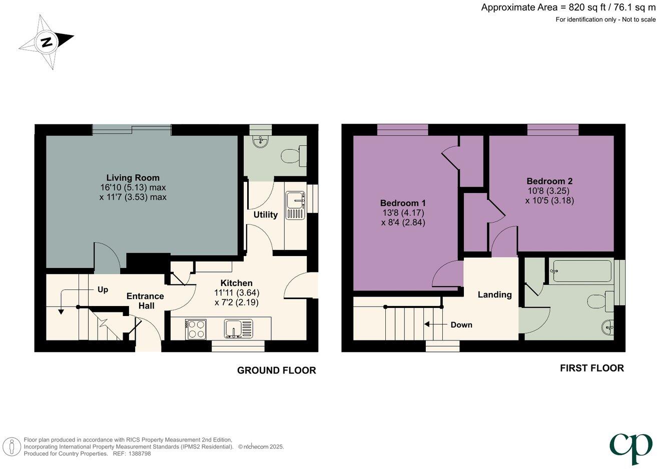 11, Gresham Way, Shefford floorplan