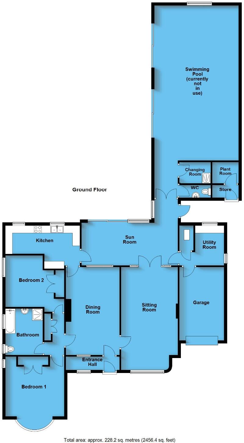Townfield Lane, Mollington, Chester floorplan