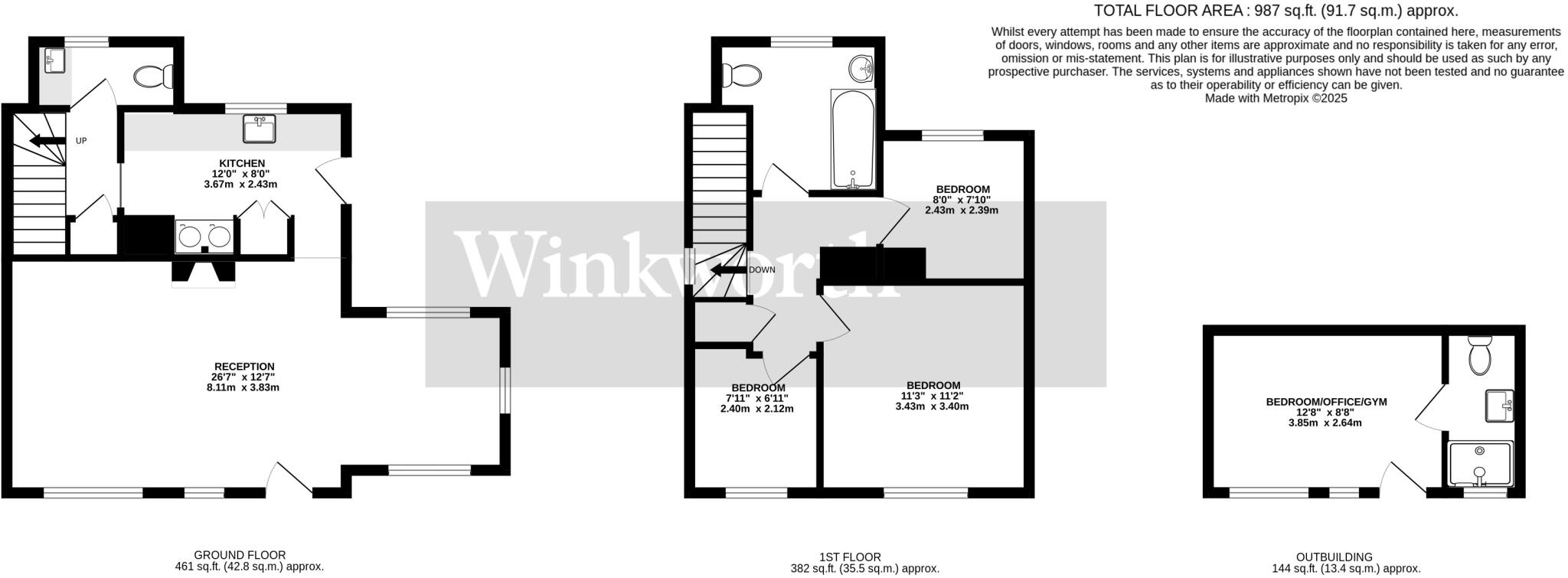 The Street, Wenhaston, Halesworth, Suffolk, IP19 floorplan