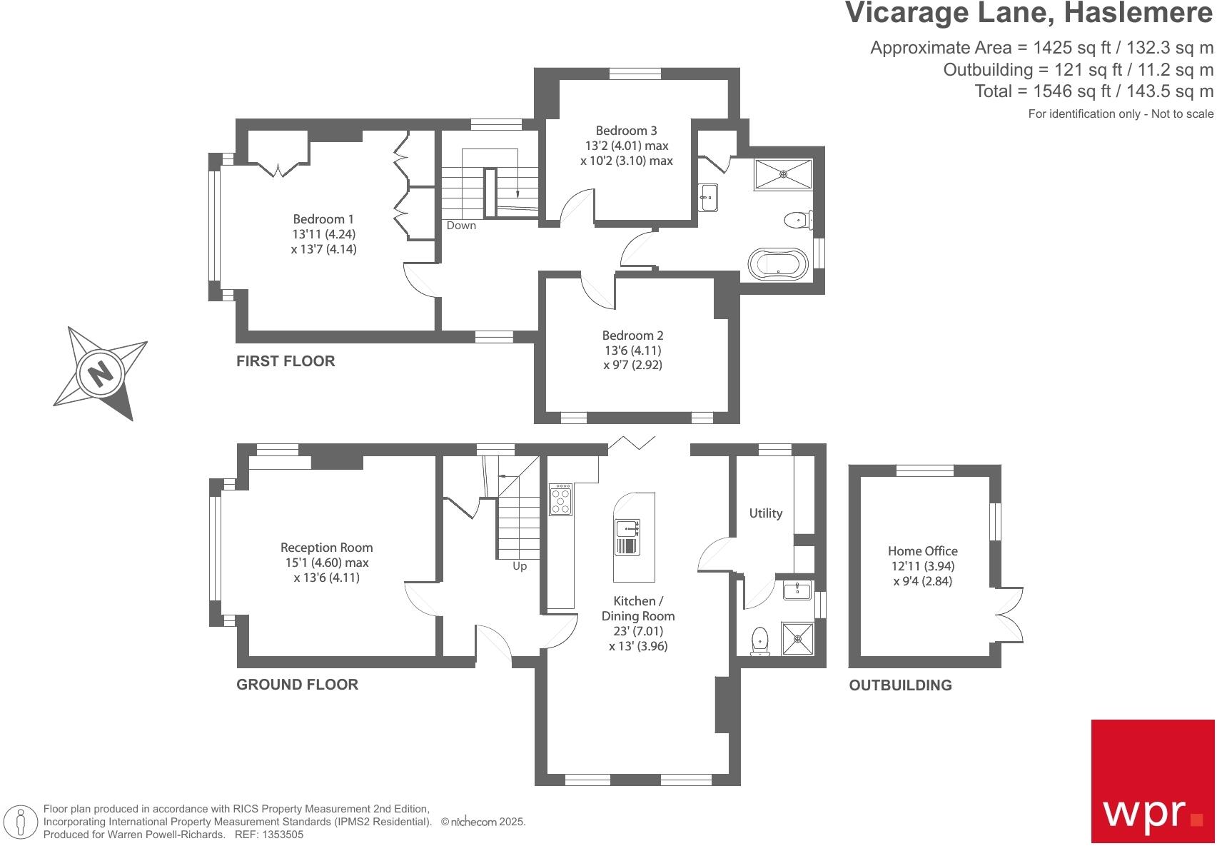 Vicarage Lane, Haslemere, Surrey, GU27 floorplan