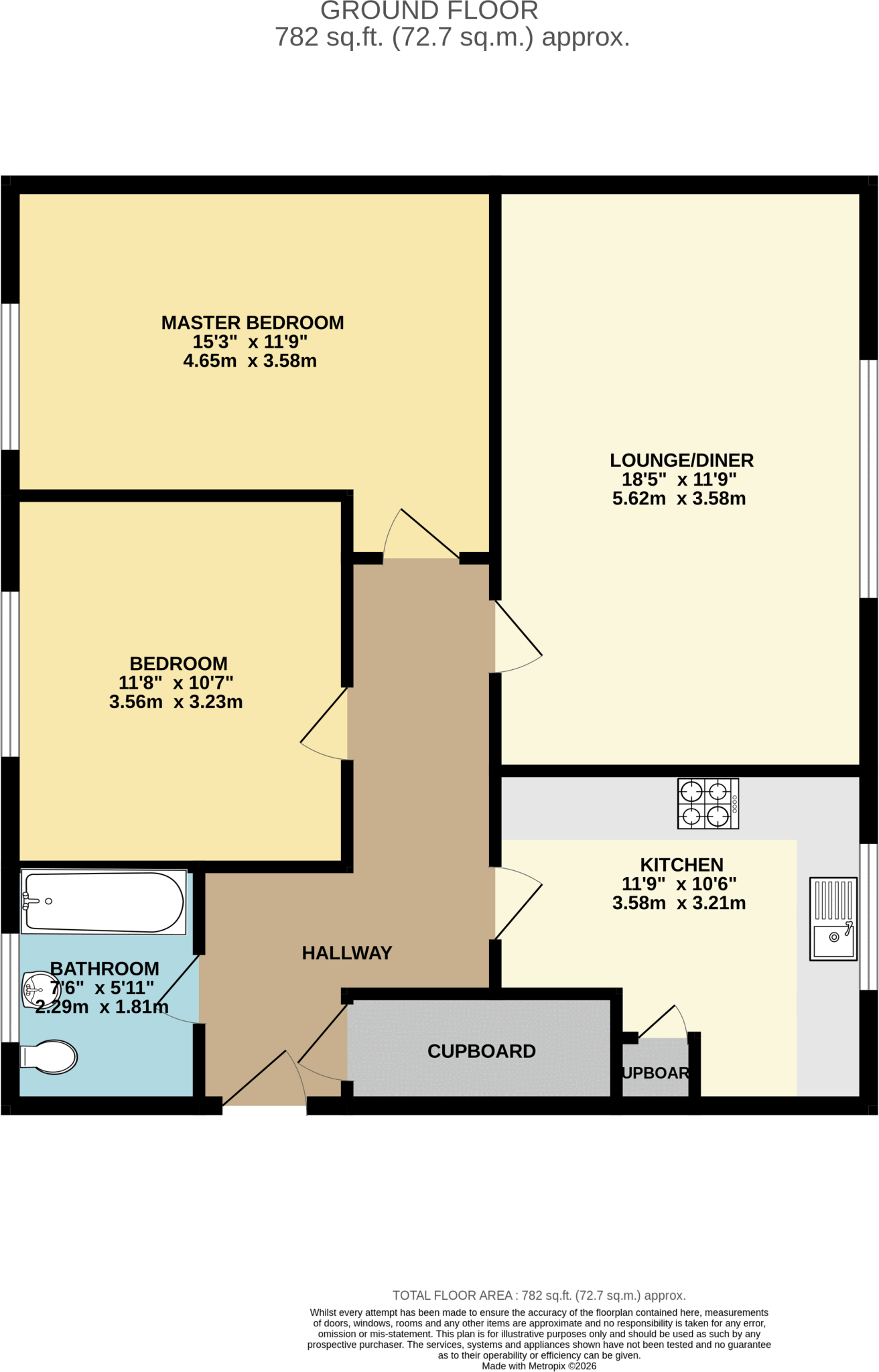 Taplin Drive, Hedge End, Southampton floorplan