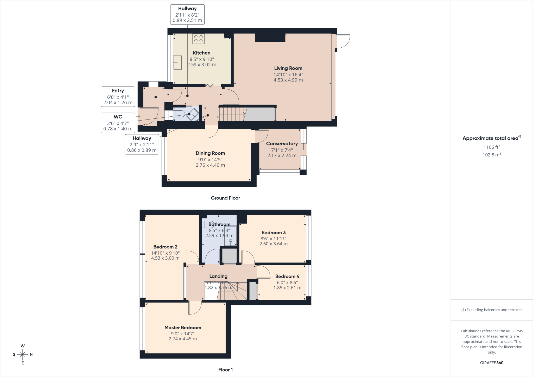 Ashdene Close, Ashford, Surrey, TW15 floorplan