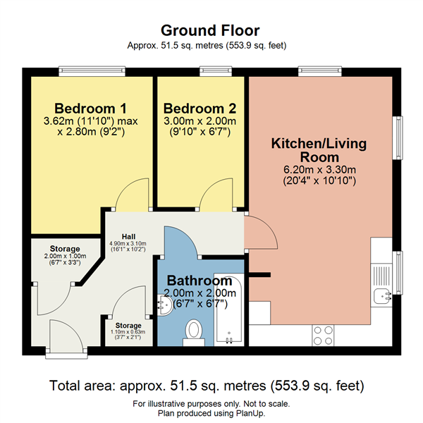 1 Schofield Place, Milnrow, OL16 3DN floorplan