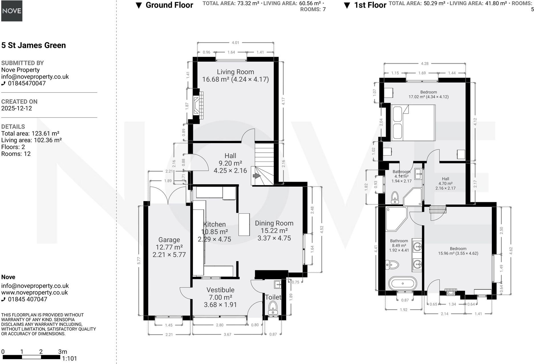 St. James Green, Thirsk, YO7 floorplan