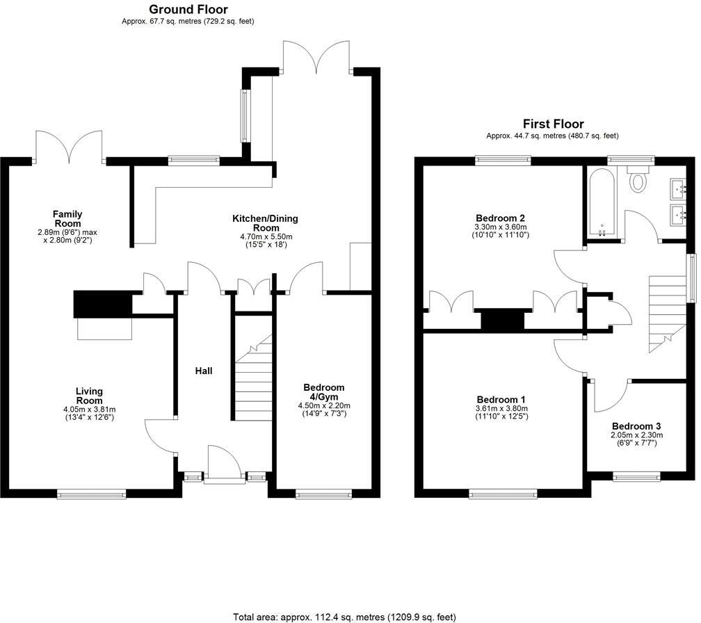 Westbury Road, Heath Farm, Shrewsbury floorplan