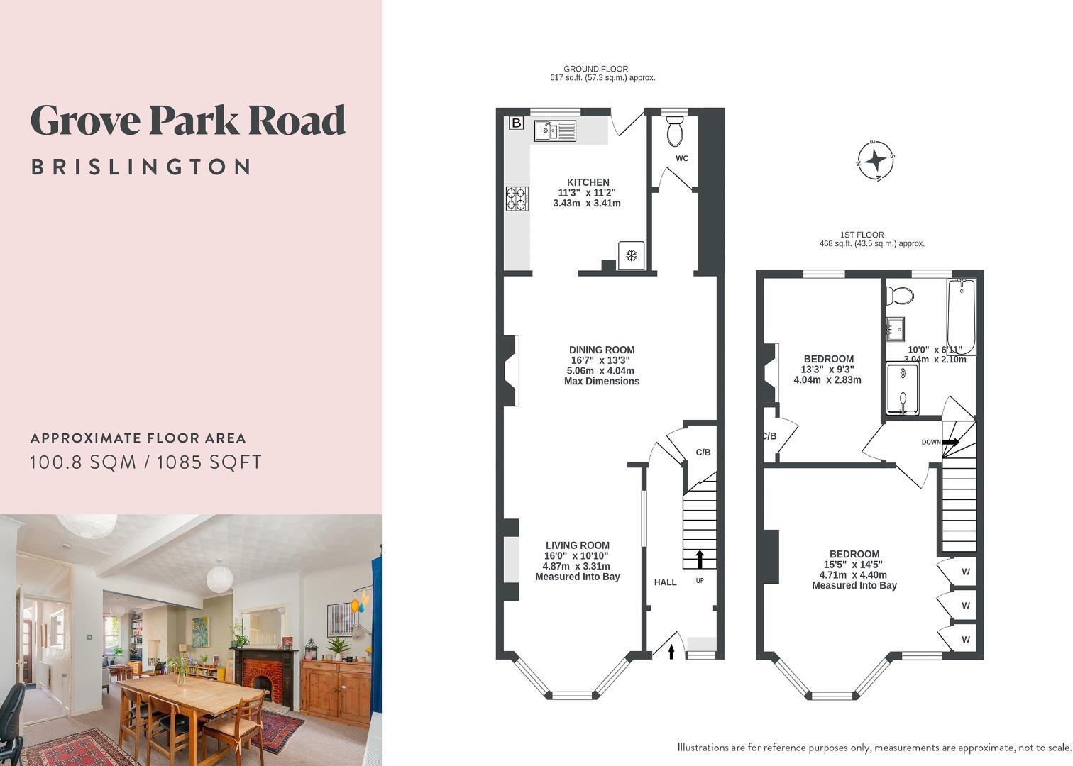 Grove Park Road, Brislington floorplan