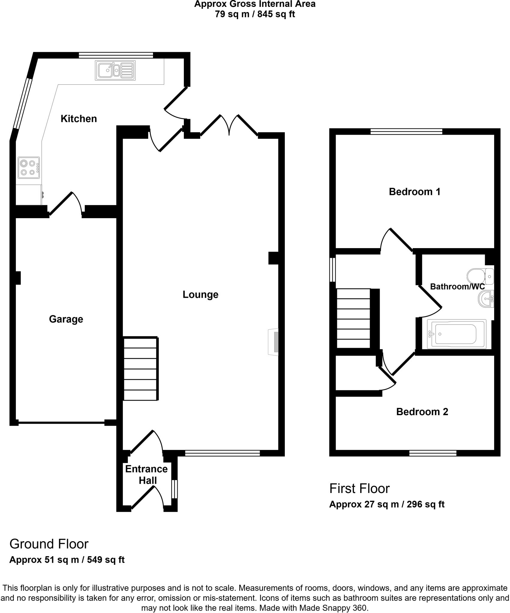 Monks Wood, North Shields, NE30 floorplan