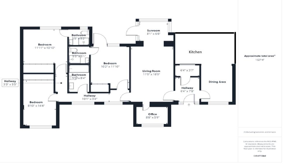 Ray Lea Road, Maidenhead, Berkshire, SL6 floorplan