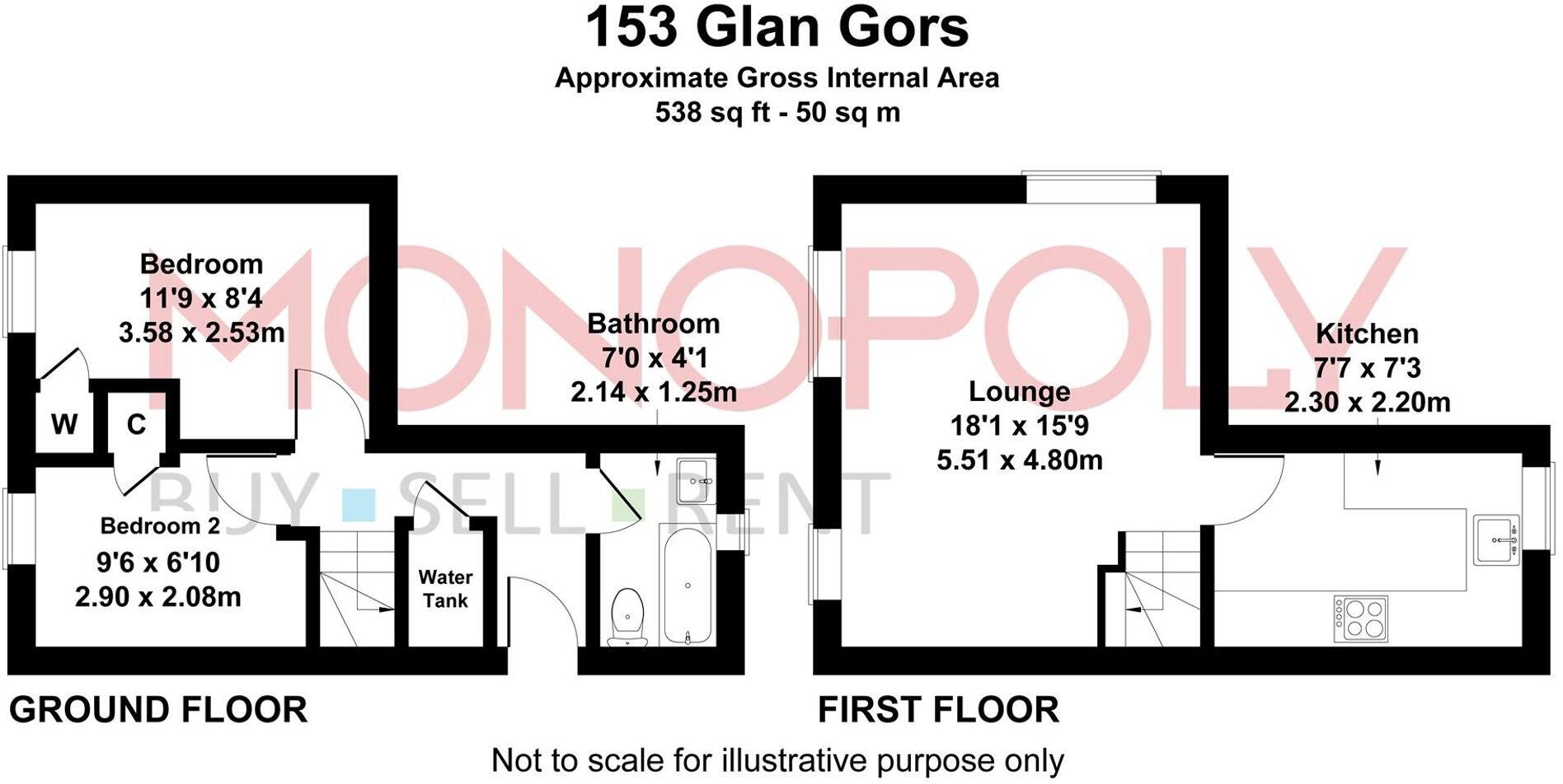 Glan Gors, Harlech, LL46 floorplan