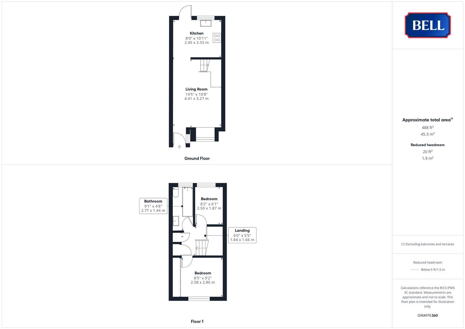 4 College Close, Horncastle floorplan