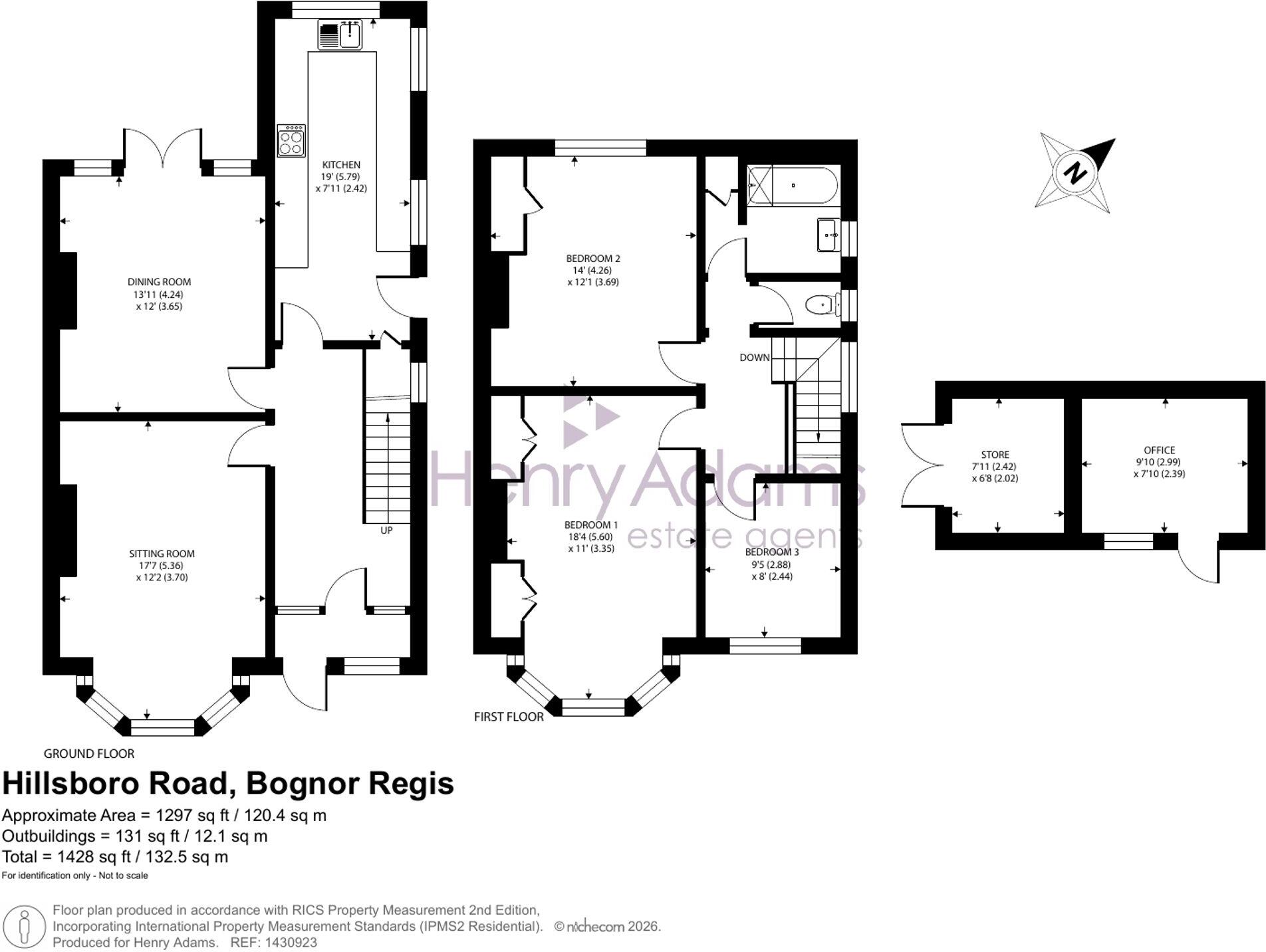 Hillsboro Road, Bognor Regis, PO21 floorplan