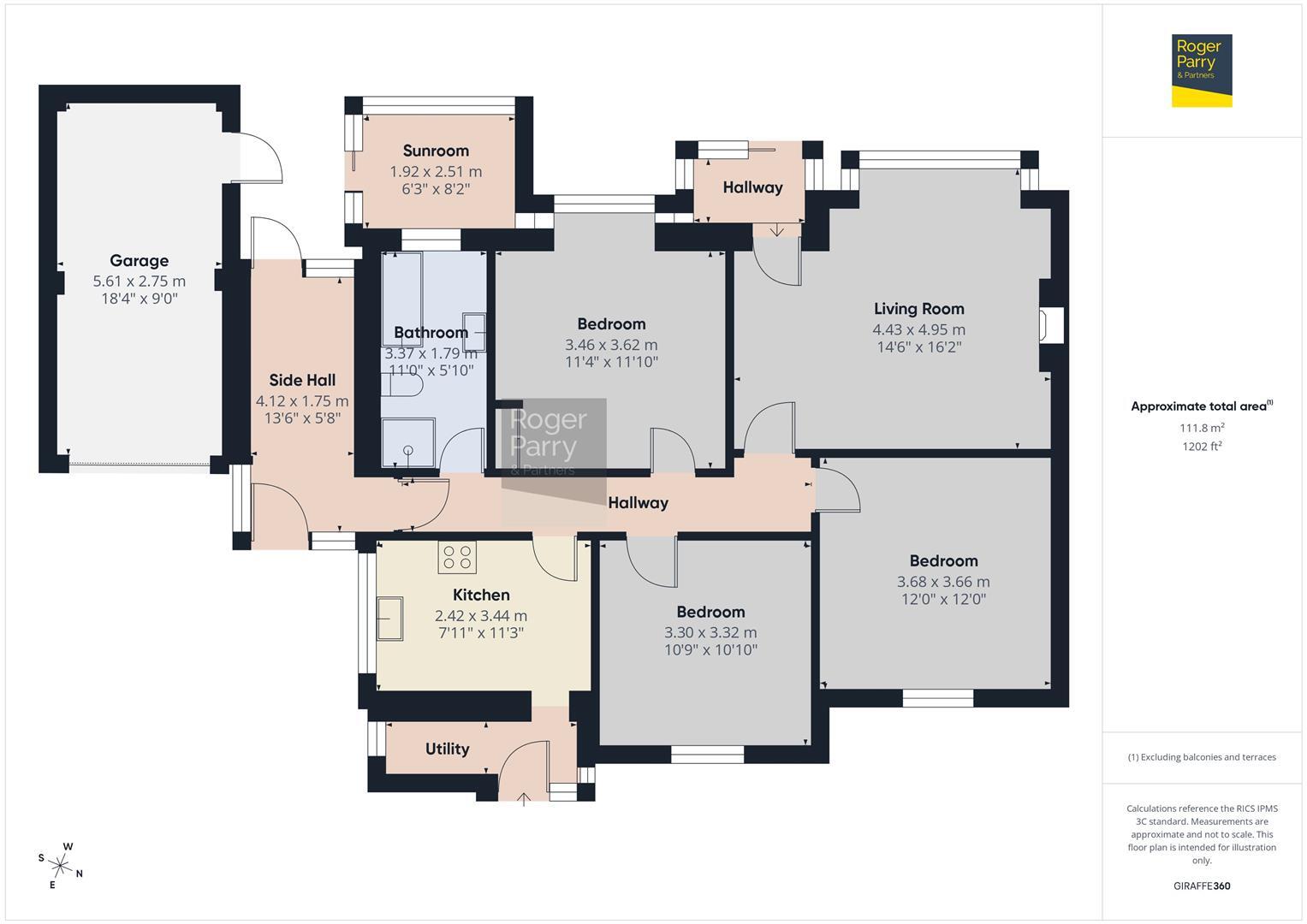 Berwick Road, Shrewsbury floorplan