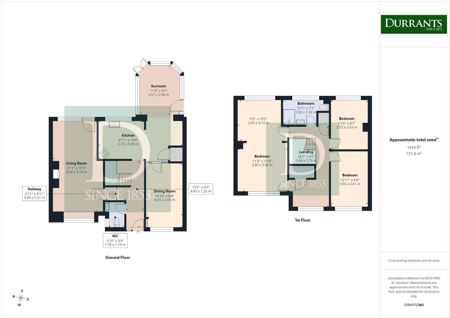 Heywood Avenue, Diss floorplan