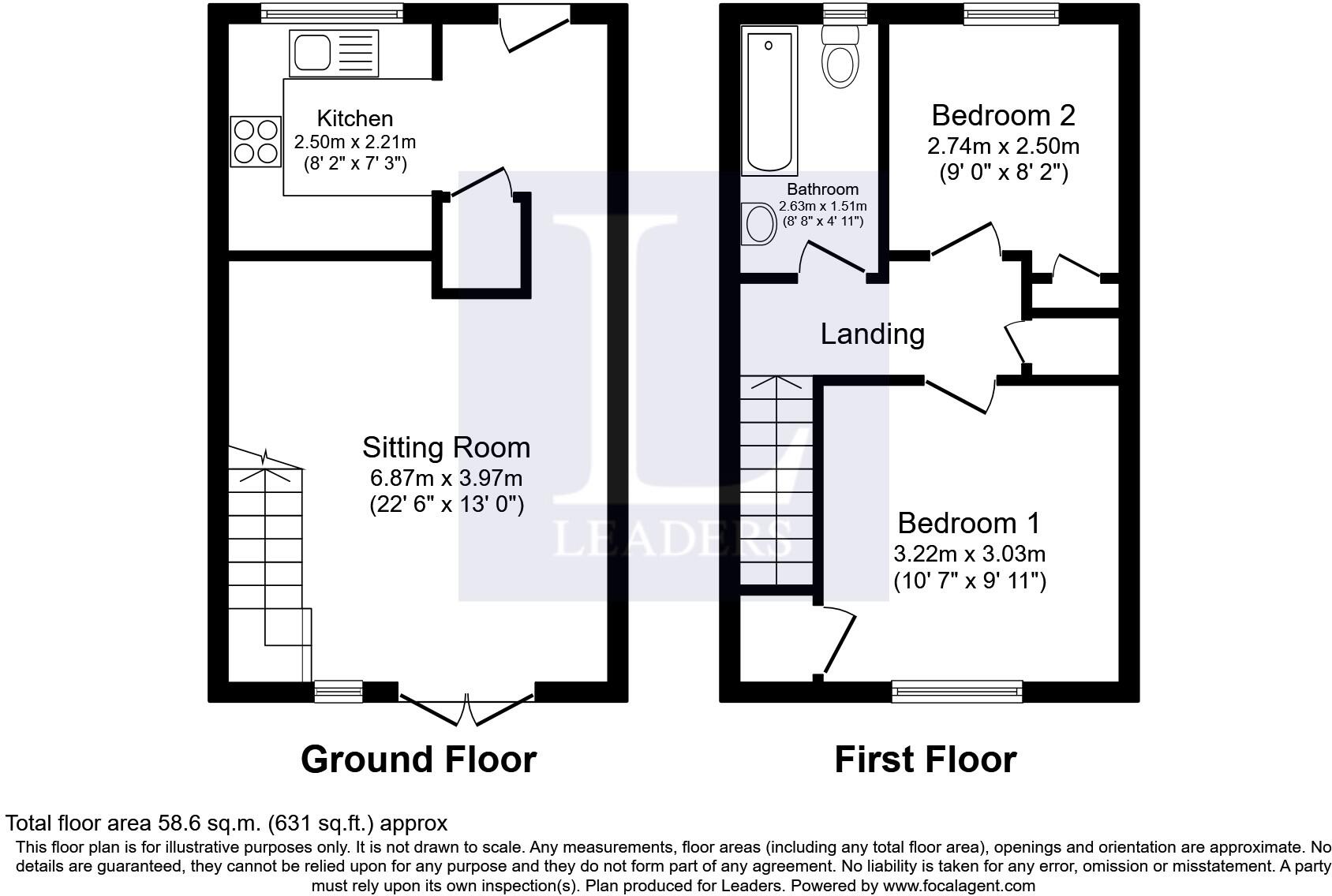 Small Crescent, Buckingham, Buckinghamshire, MK18 floorplan
