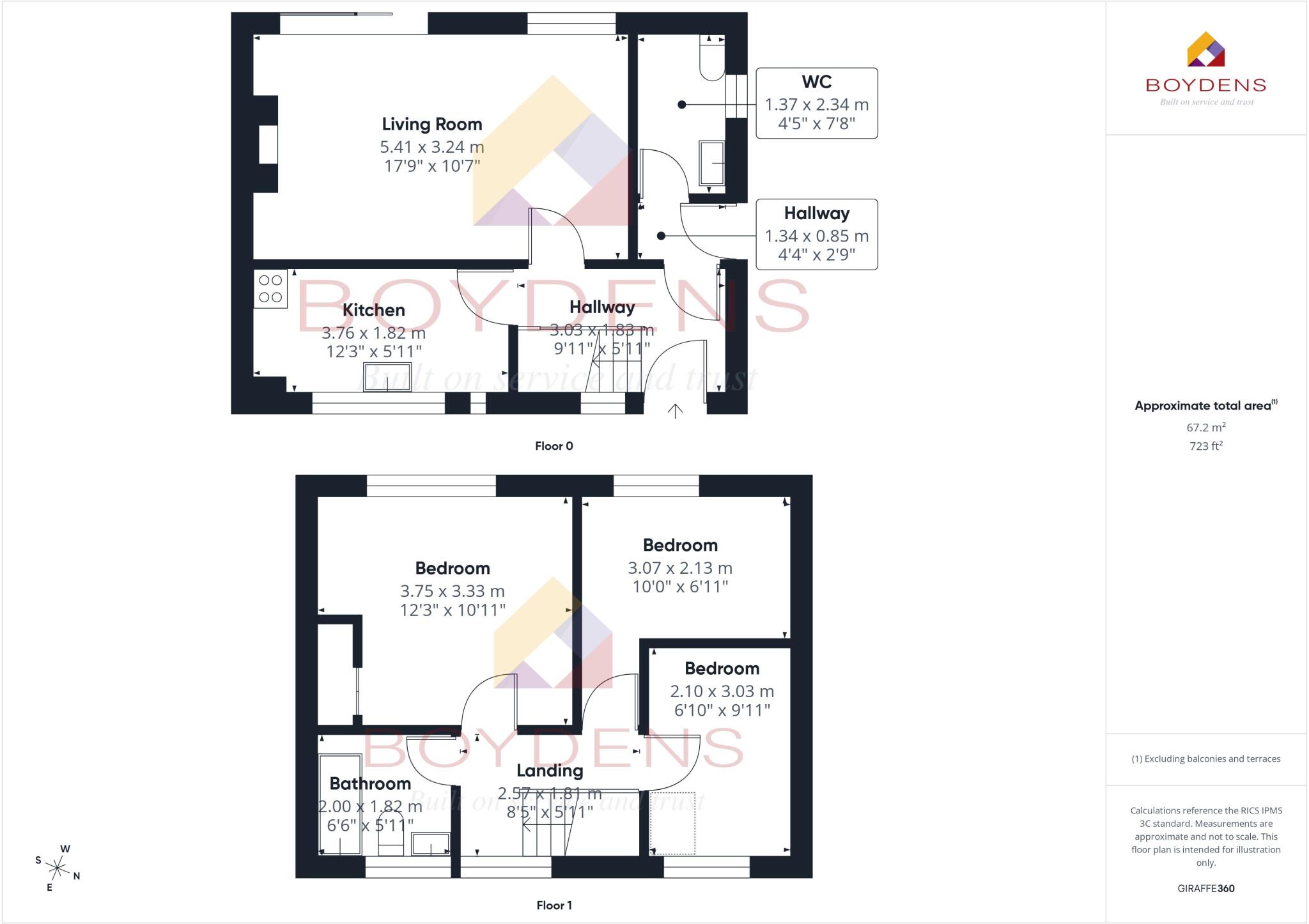 Terling Close, Monkwick, Colchester floorplan