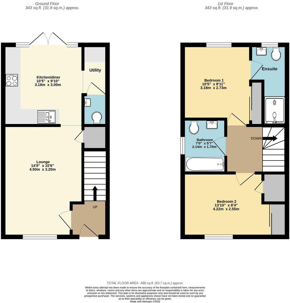 Alexander Road, Keynsham floorplan