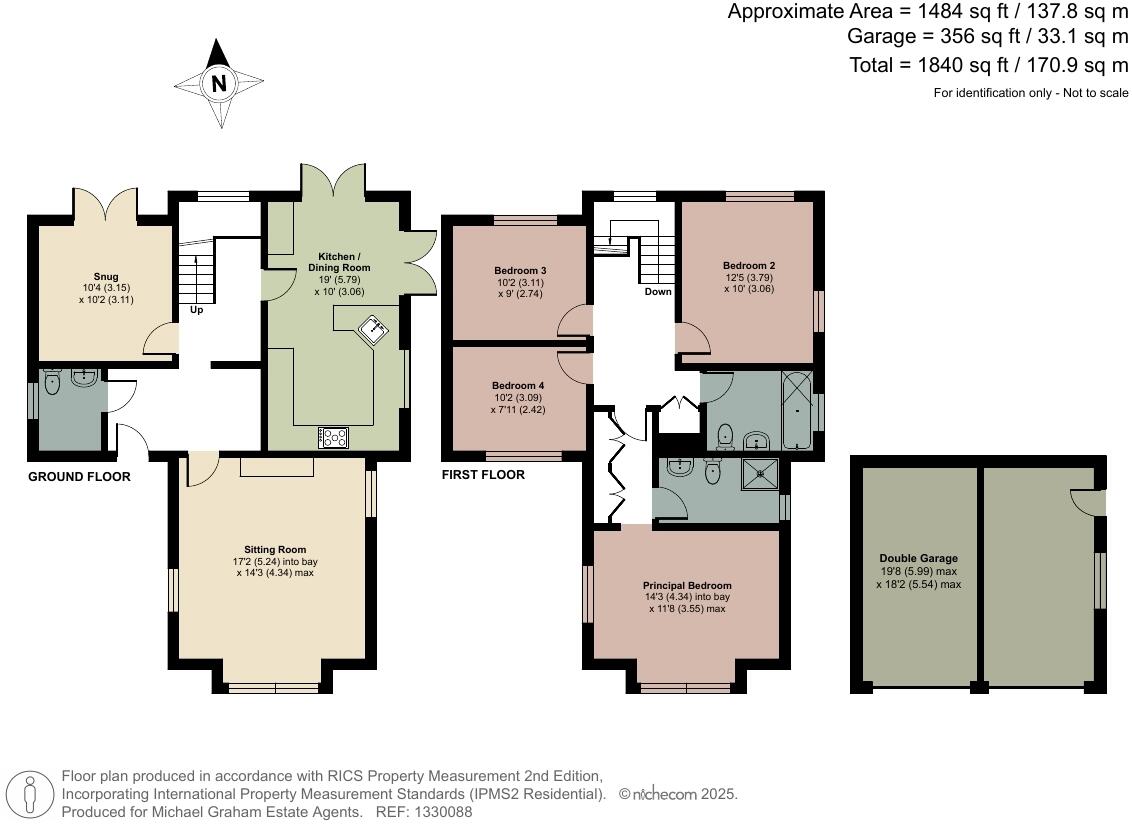 Fortescue Drive, Shenley Church End, Milton Keynes, Buckinghamshire, MK5 floorplan