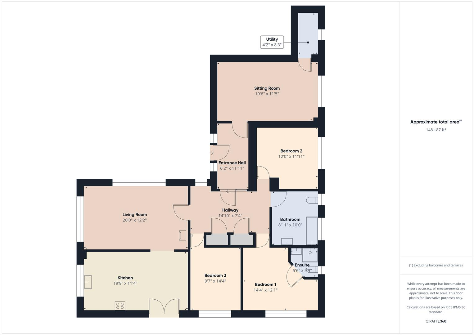 Parklands, Mumby, Alford floorplan